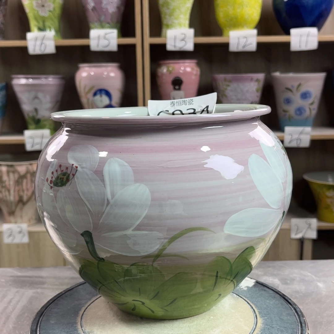 景德镇陶瓷花盆花盆