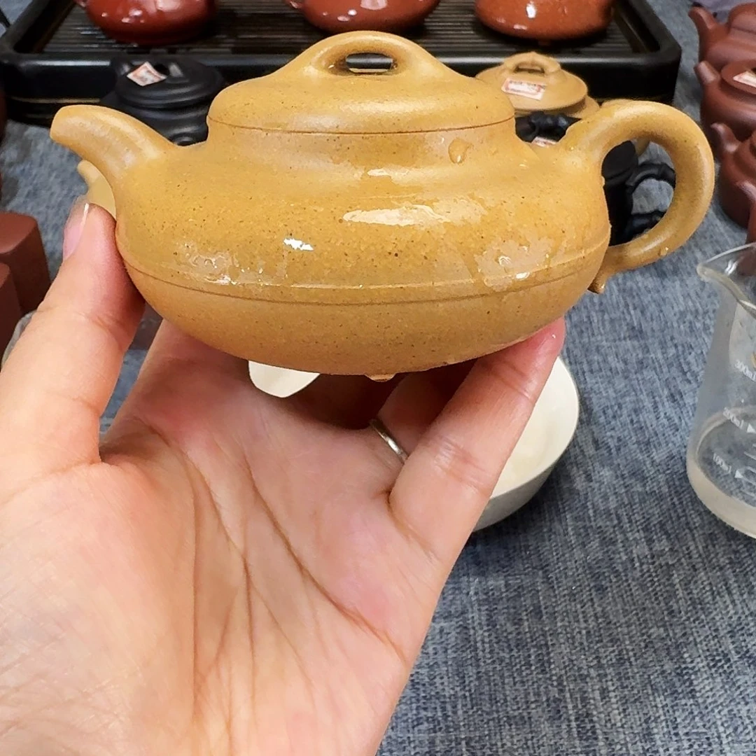 紫砂茶壶全手工紫砂壶线圆