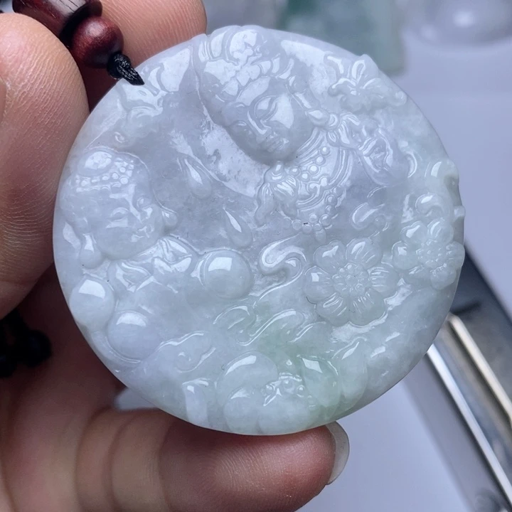 颈饰未镶嵌翡翠翡翠