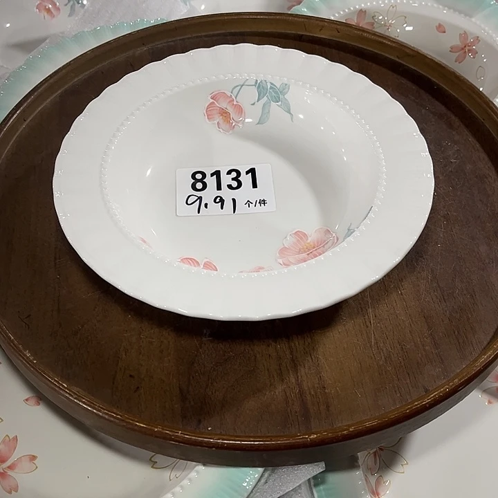 瓷微瑕外贸餐具8131