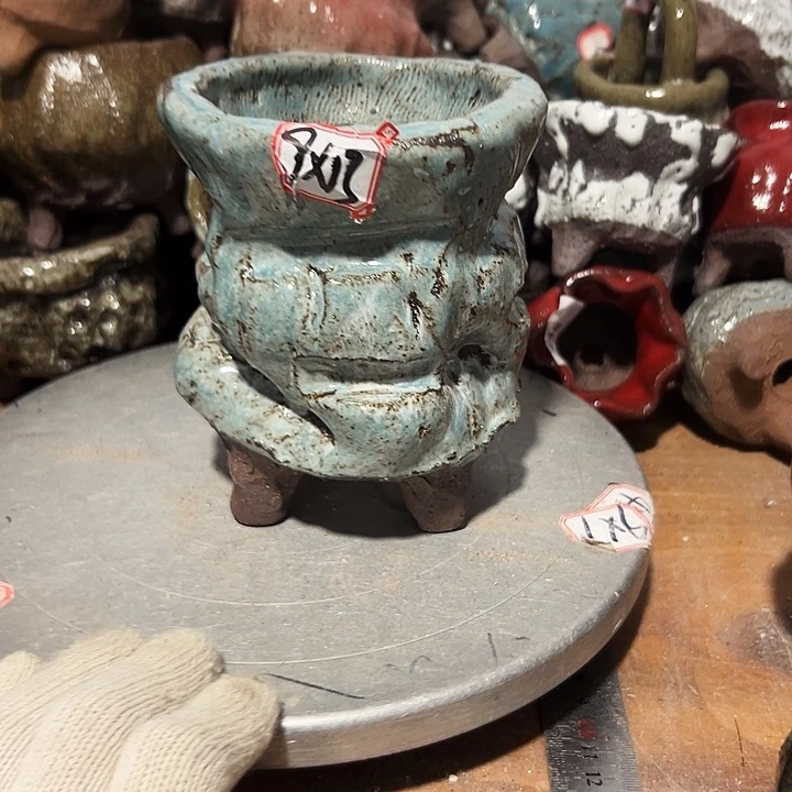 粗陶花盆制作就这样的