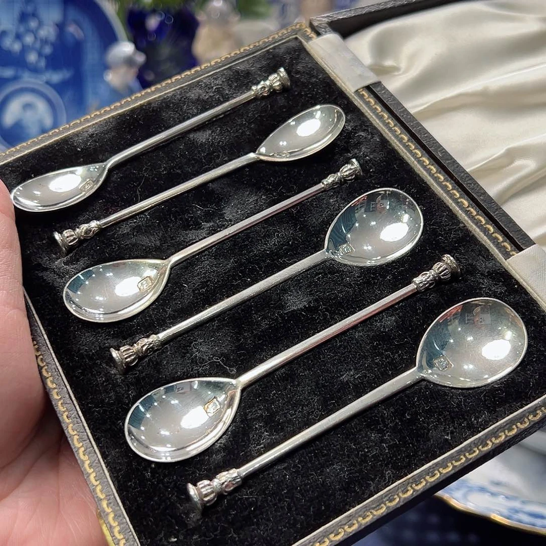 碟中古美物 纯银套装