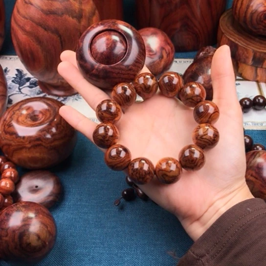 淡***8手串/手链黄花梨/降香黄檀