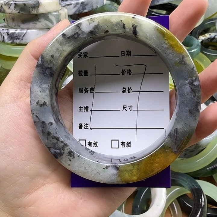 勿***我蛇纹石玉未镶嵌手镯