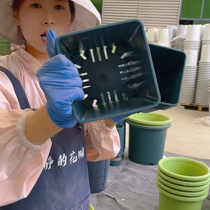 方口140墨绿色5个无托