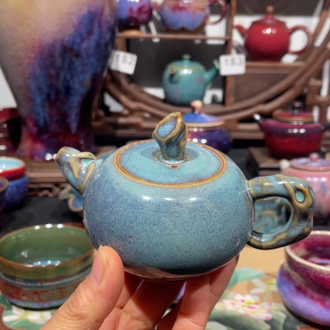 中国神后钧瓷钧瓷茶器微瑕