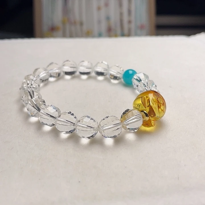 琥珀未镶嵌裸石琥珀手串