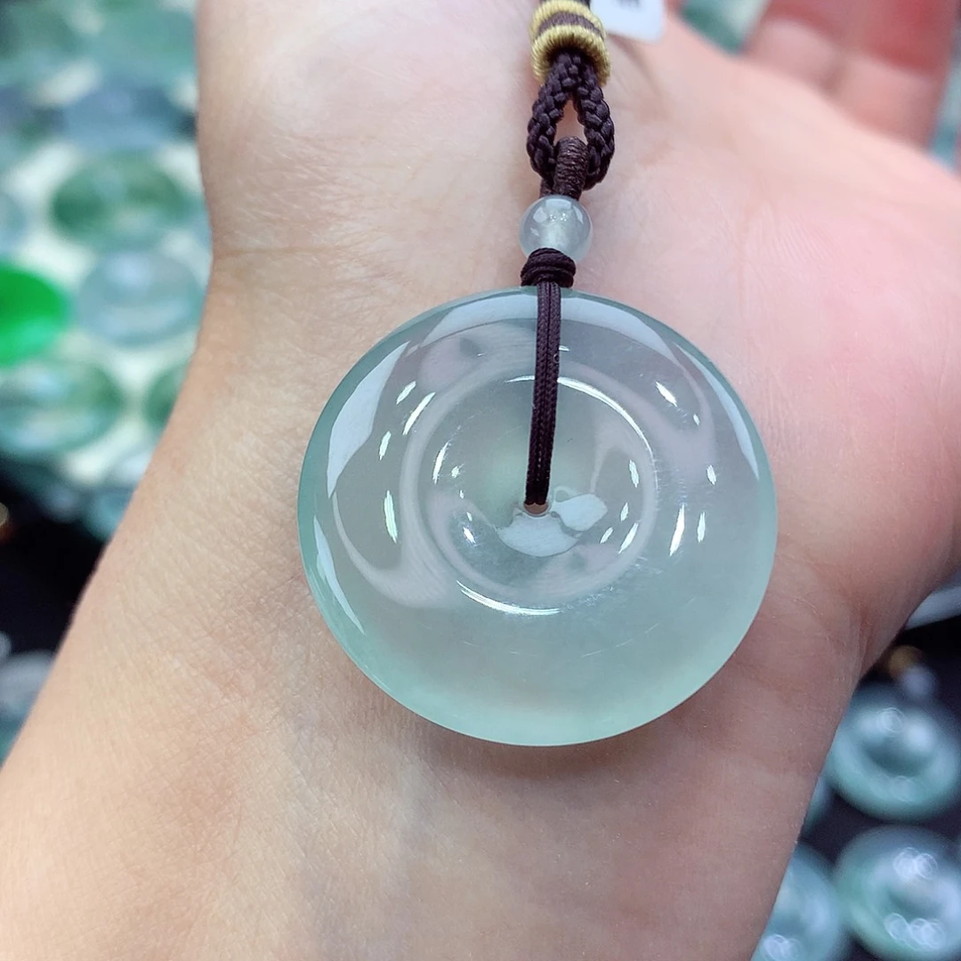 颈饰未镶嵌翡翠编号25-尺寸27/5.3