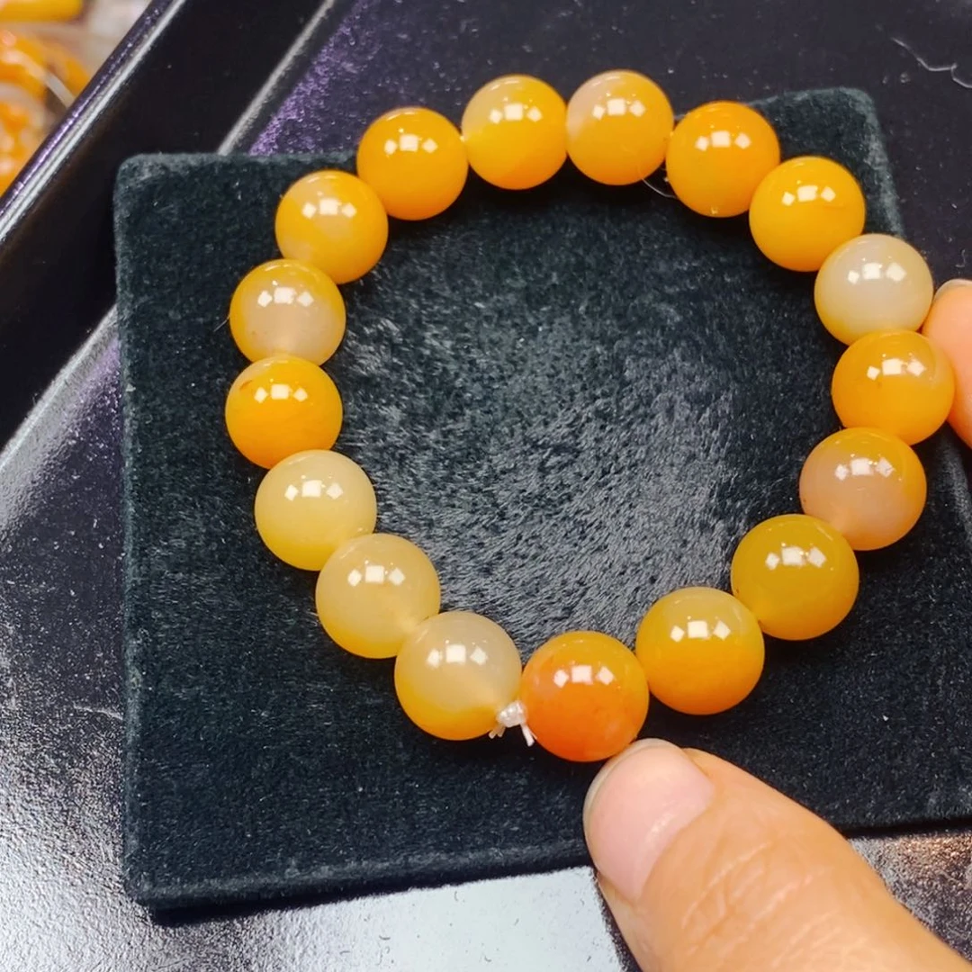 未镶嵌石英质玉（黄龙玉）吊坠(不含链)