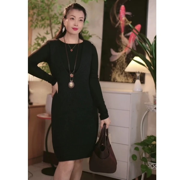 双十一福利《清秋》毛线DIY手工编织材料送7号钢针环和5.5竹针环各