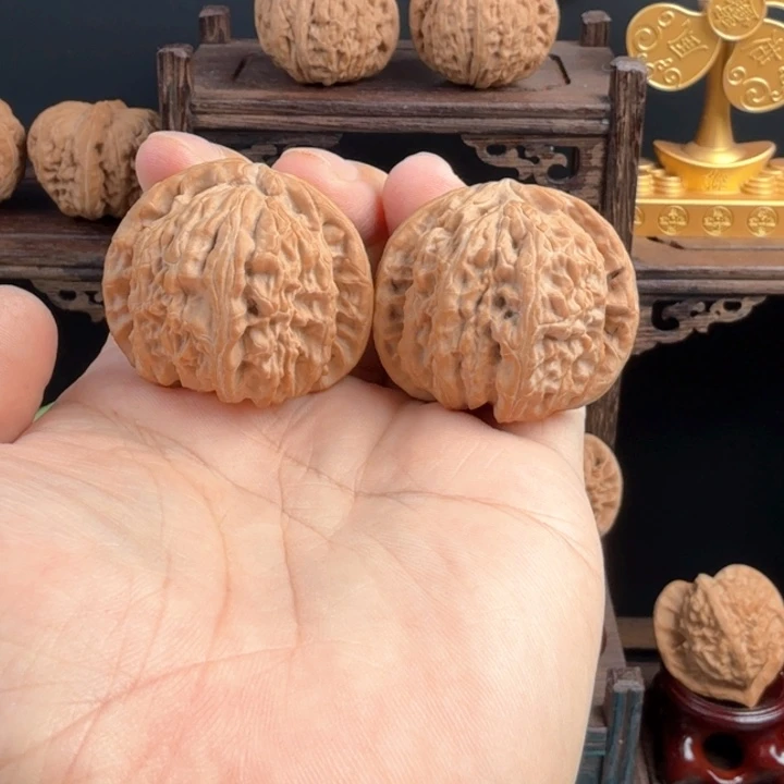 手串文玩核桃白狮子42/40/36