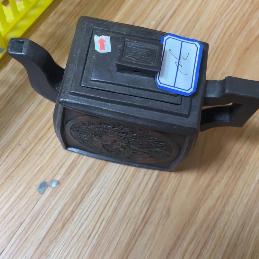 底槽青茶壶紫砂艺术作品