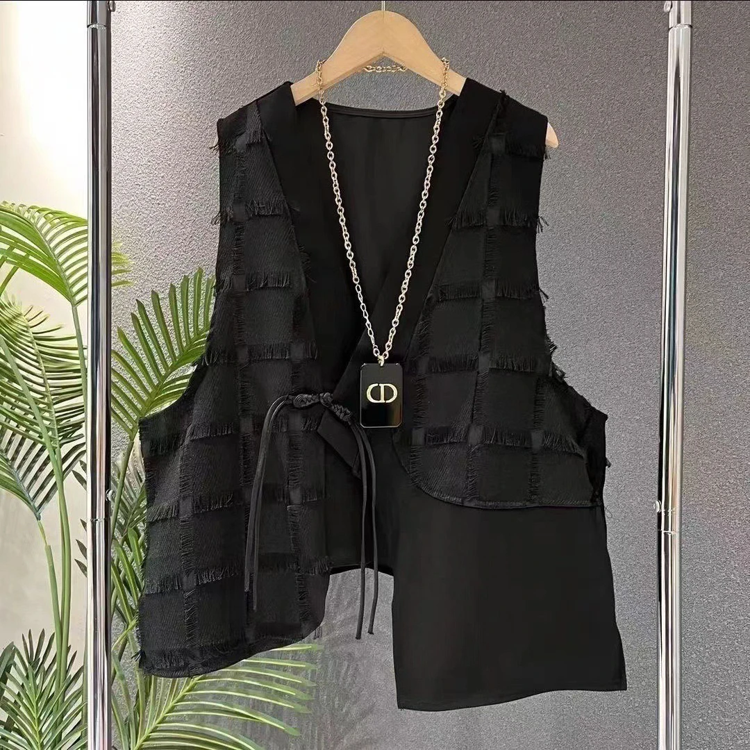 2025年女士新中式女士国风马甲