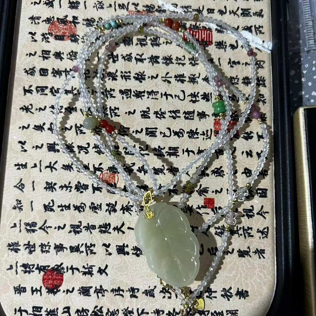 Z075原创水晶少女风项链