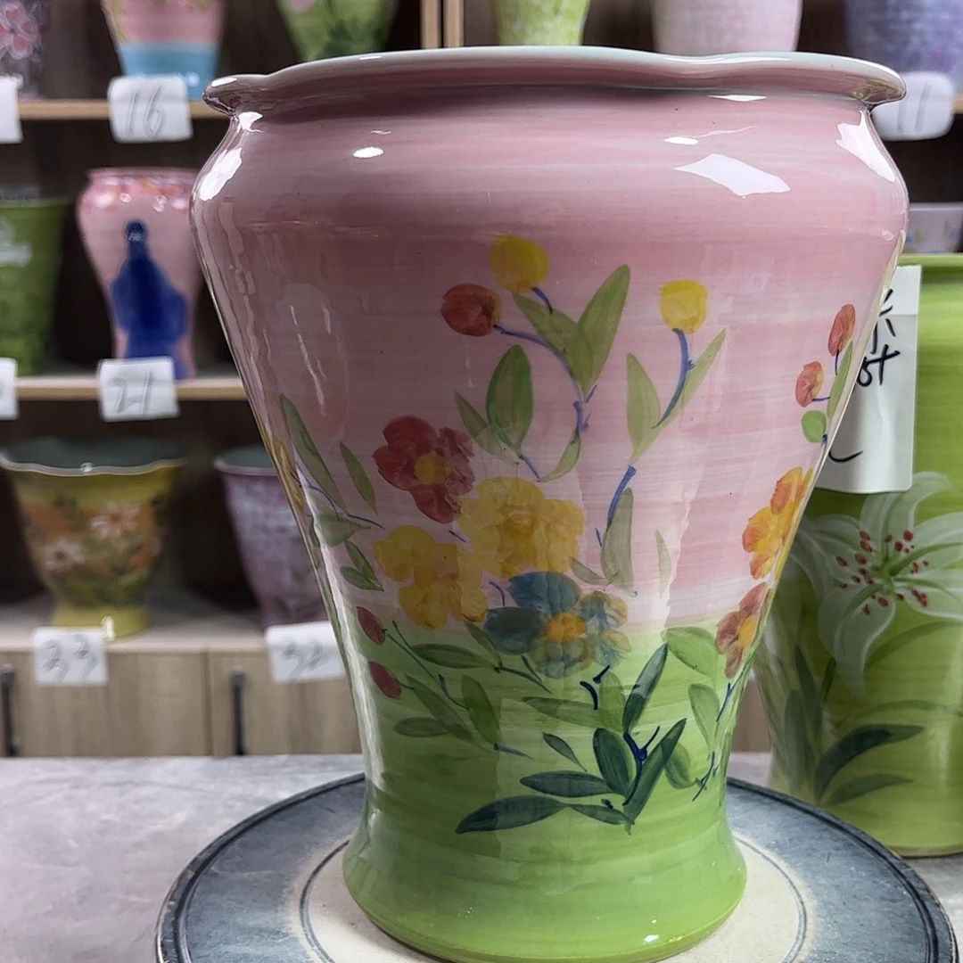 景德镇陶瓷花盆花盆
