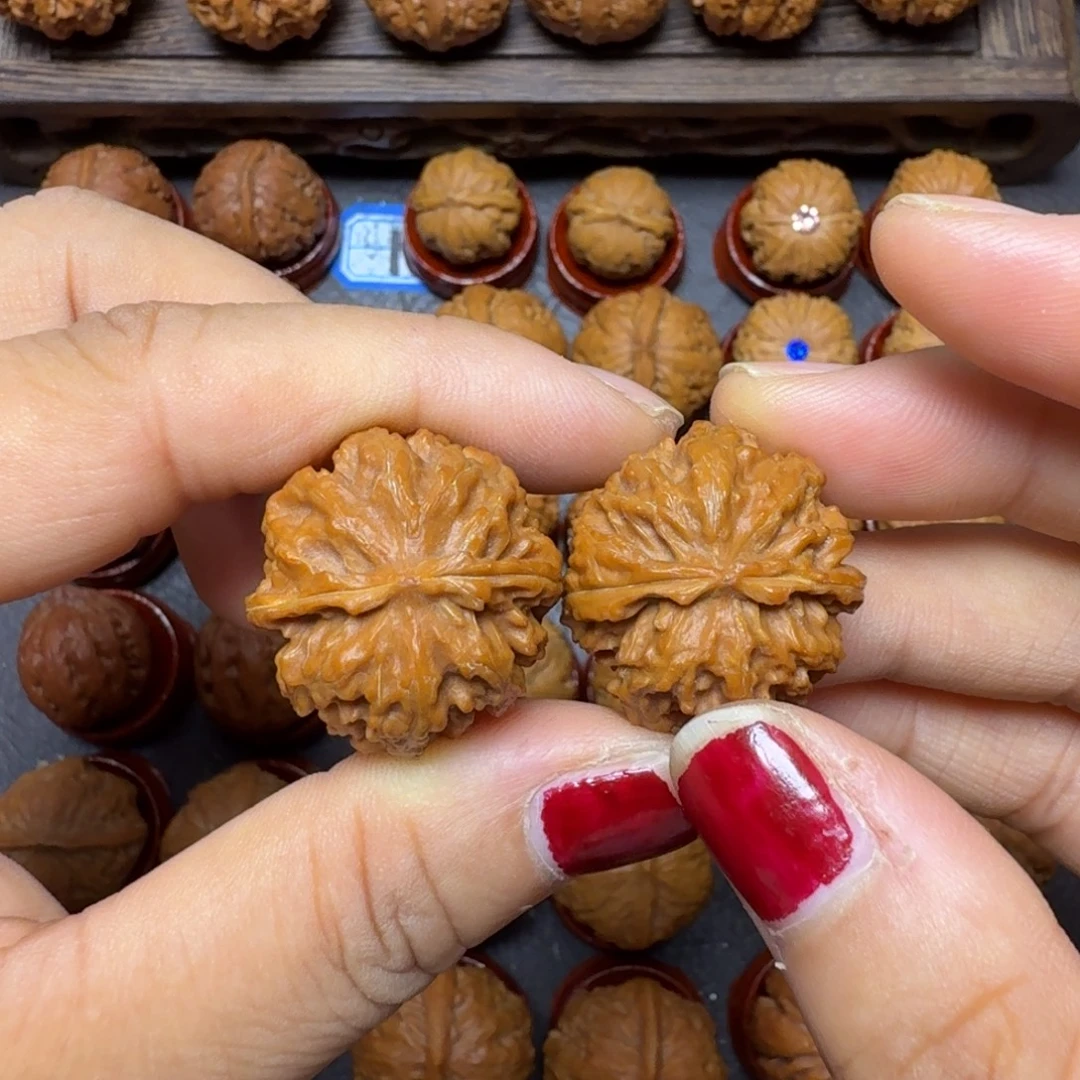 文玩核桃把件27尺粗筋福利对017