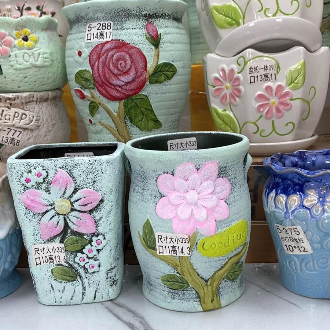 @夏西陶瓷花盆@@5
