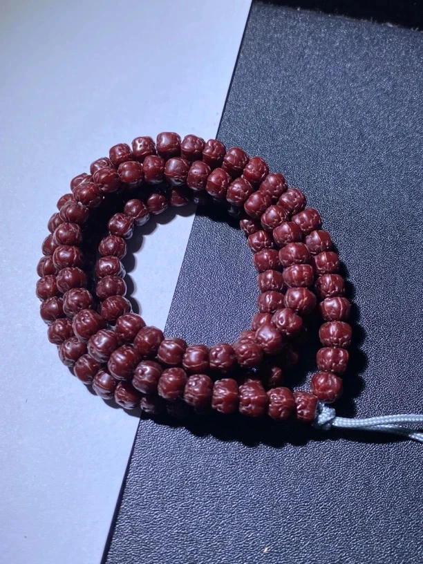 6MM天花板全玉化佛手108小金刚菩提