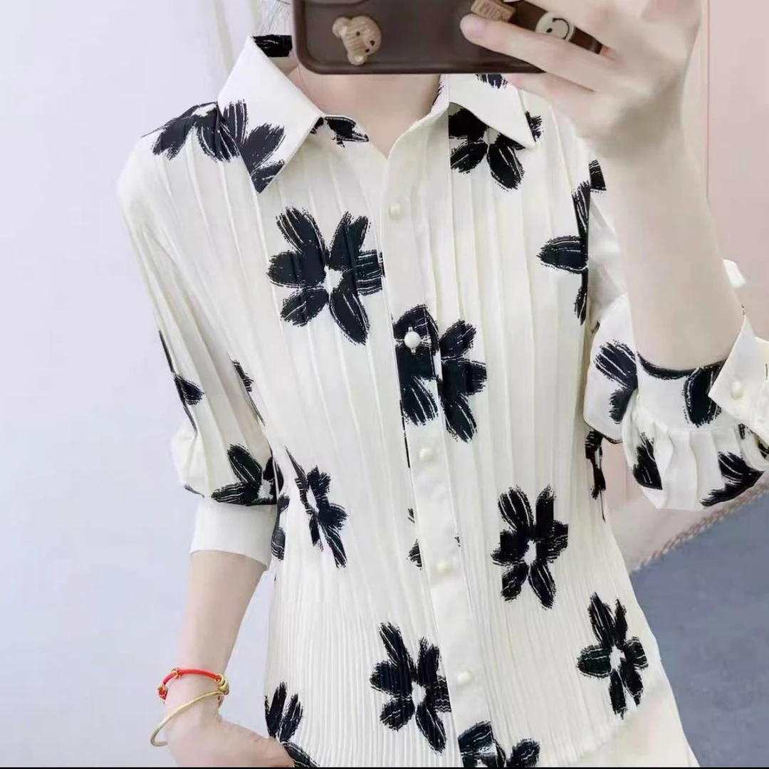 【上衣】宽松简约新款时尚高档上衣时装女装服装8459[SDN]Q