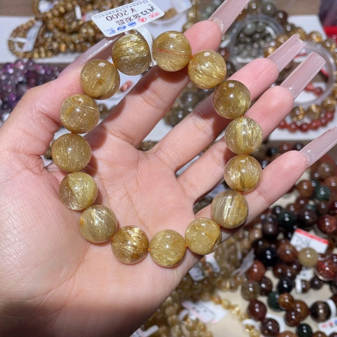 未镶嵌手链水晶连**讯手链