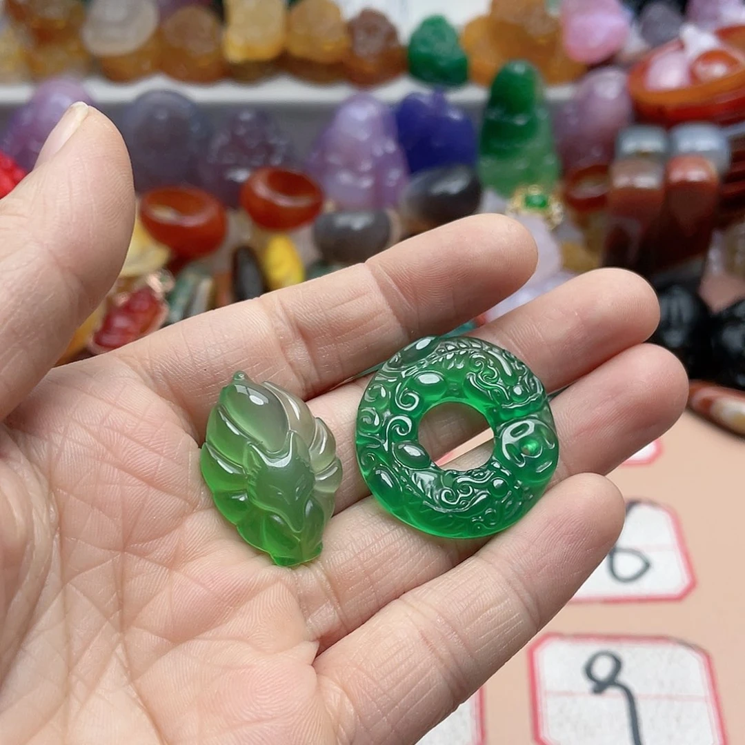 玛瑙/玉髓颈饰合金r*s