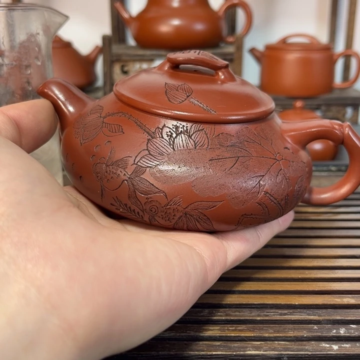茶壶紫砂原矿紫砂手工制作
