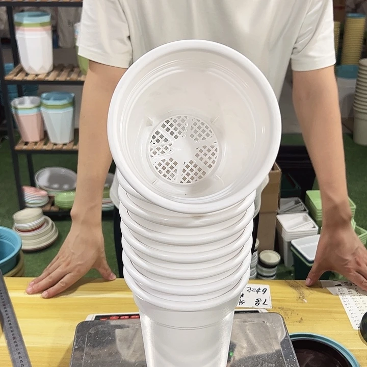 翻边口16.5高17.8白色无托8个