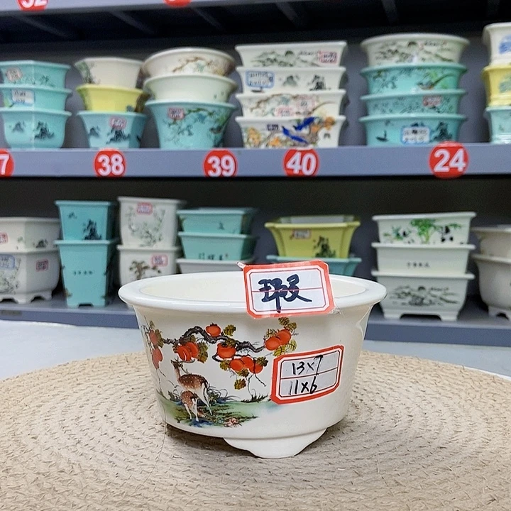 紫砂花瓶紫砂花盆