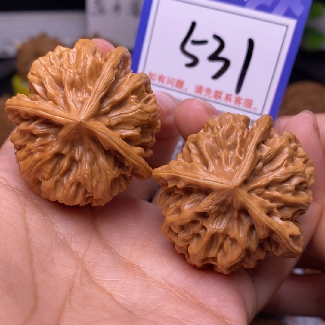 文玩核桃把件41帝王狮子头531