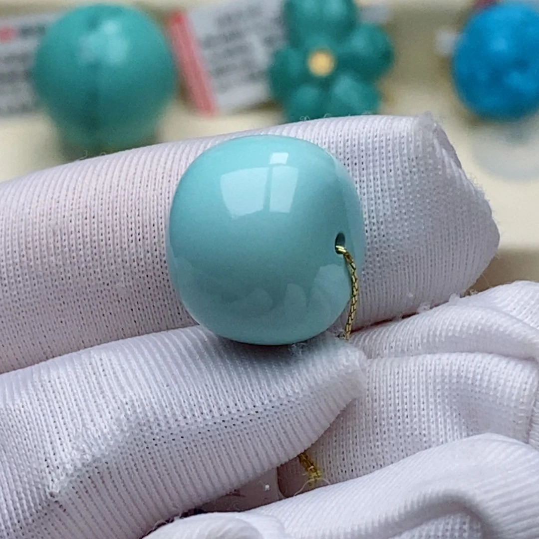 未镶嵌绿松石珠宝奇石青****司