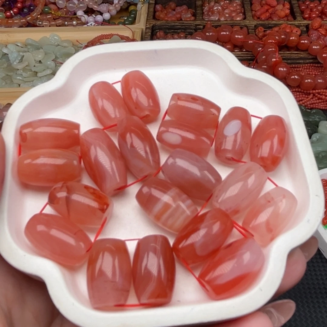 南红玛瑙未镶嵌吊坠(不含链)
