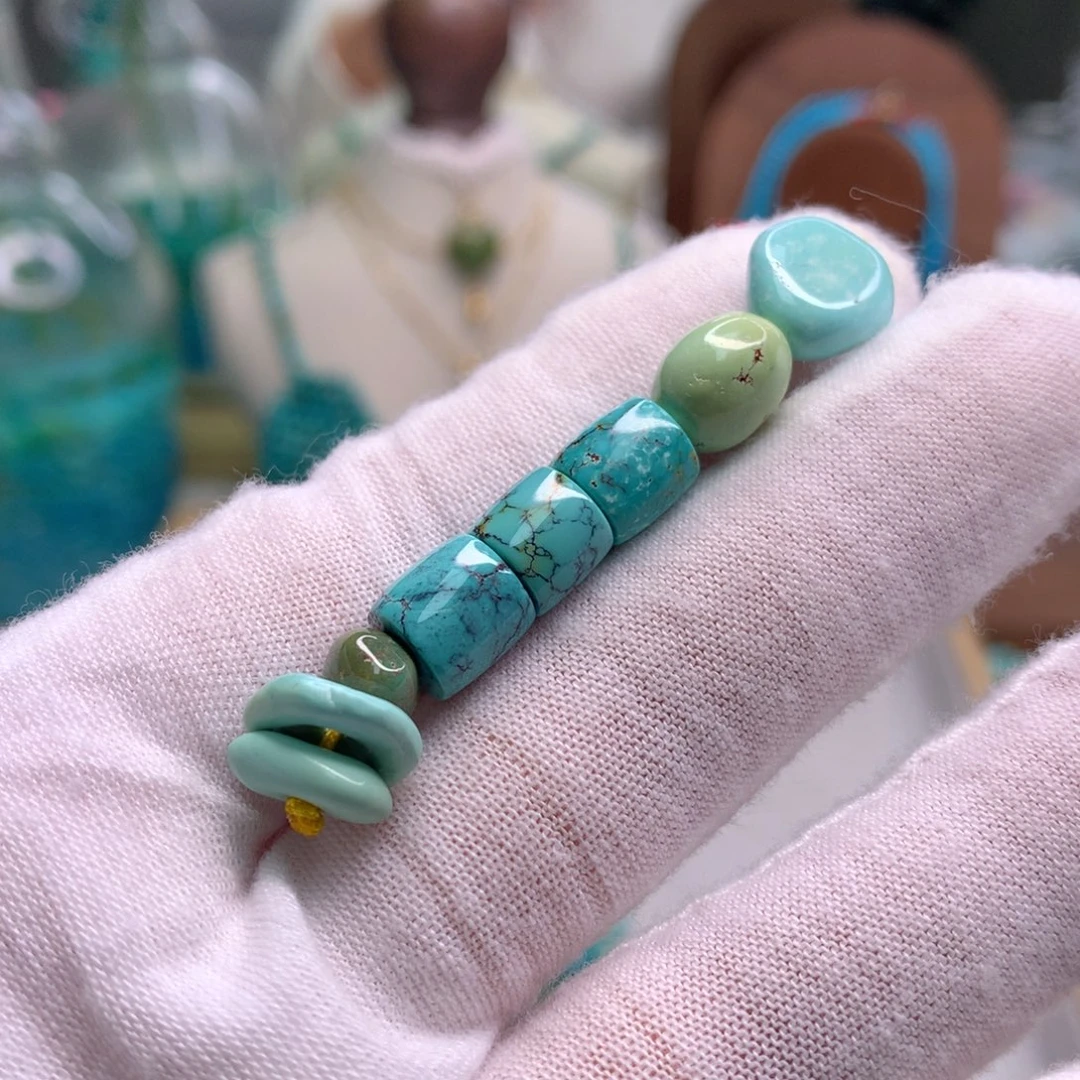 绿松石未镶嵌配饰