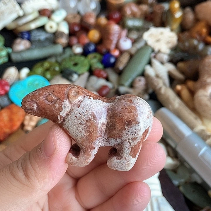 和田玉未镶嵌颈饰72