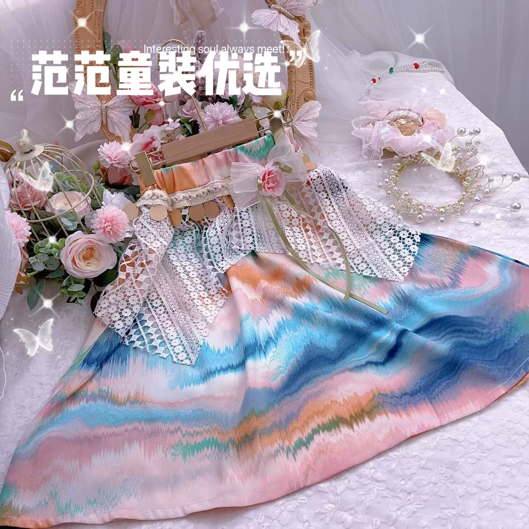 【范范童装优选】儿童【油画半裙】半裙25146