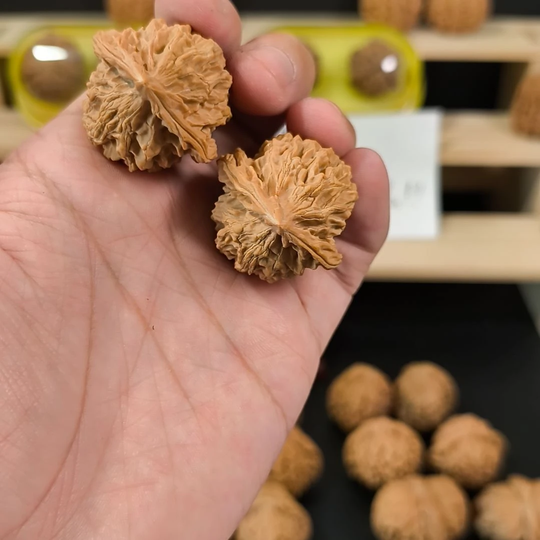 吊坠文玩核桃盘山公子帽36