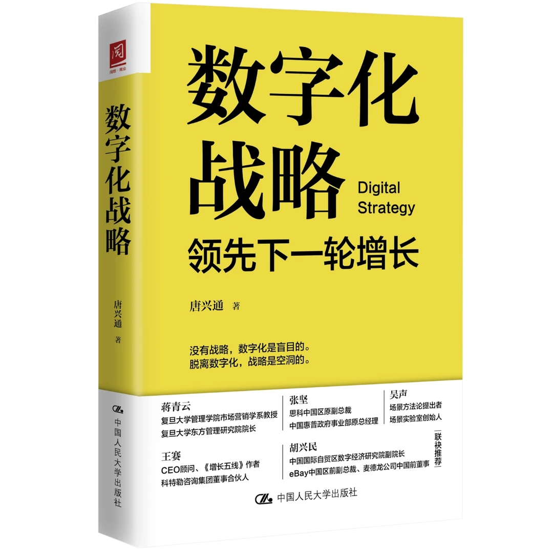 数字化战略：领先下一轮增长 唐兴通著