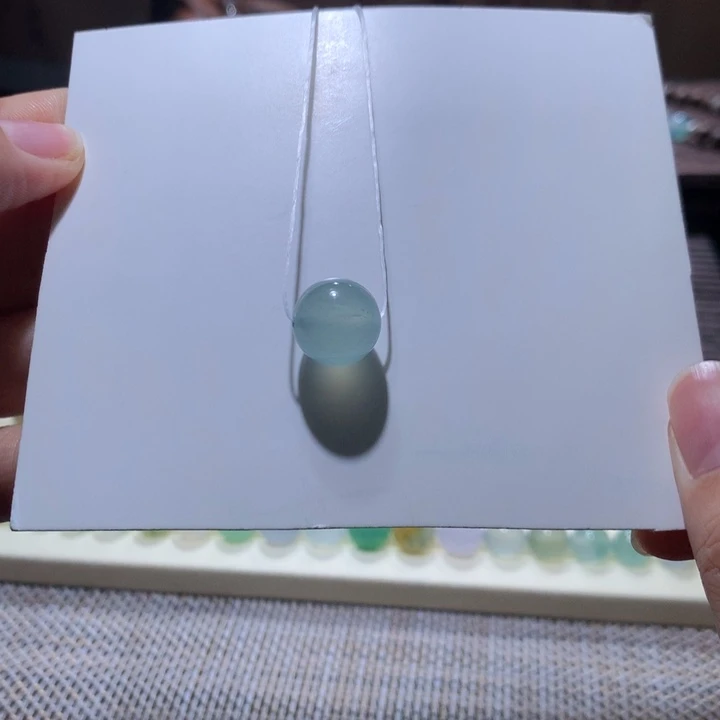 翡翠散珠晴水绿卡12