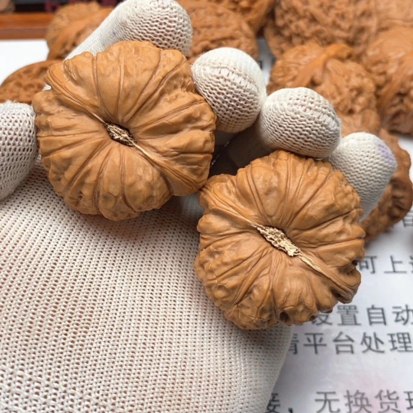 【闪购商品】把件文玩核桃32南瓜墩