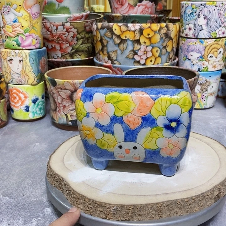 景德镇艺术手绘作品