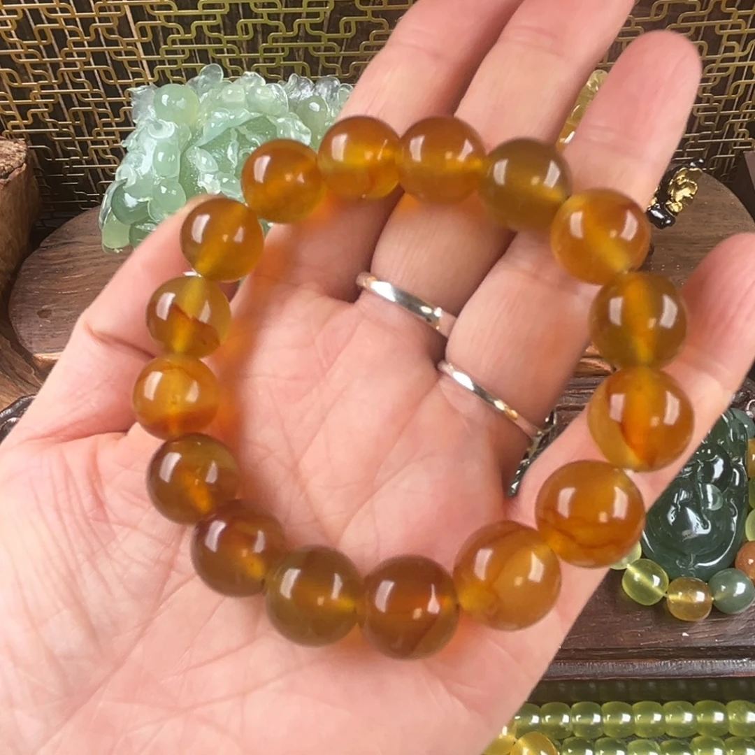 蛇纹石玉未镶嵌手串手串