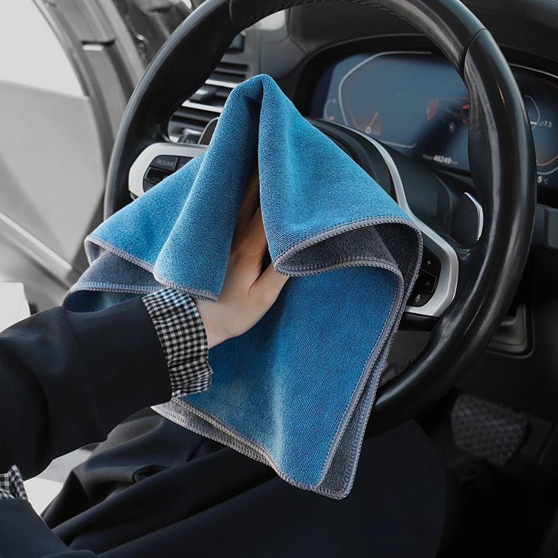 加大加厚车载内饰抹布不掉毛擦车无痕吸水擦车布高级洗车毛巾