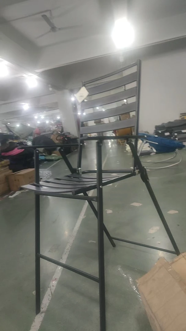 黑色高脚椅户外椅椅子发1把可坐可躺