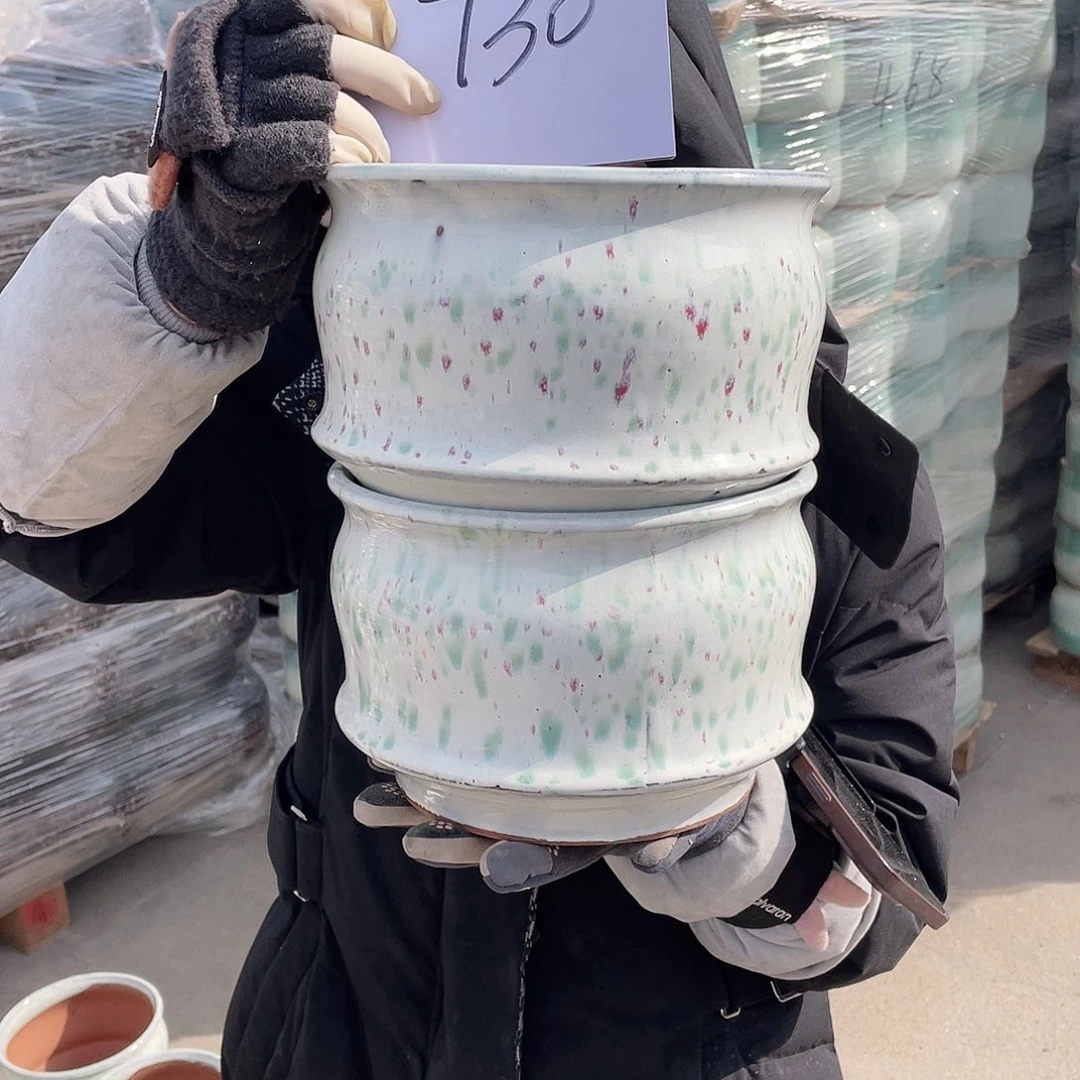 红陶王嫂花盆0207-730