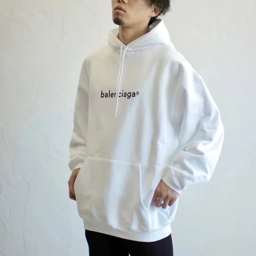 全新未使用 Balenciaga/巴黎世家 /七七/经典印花卫衣