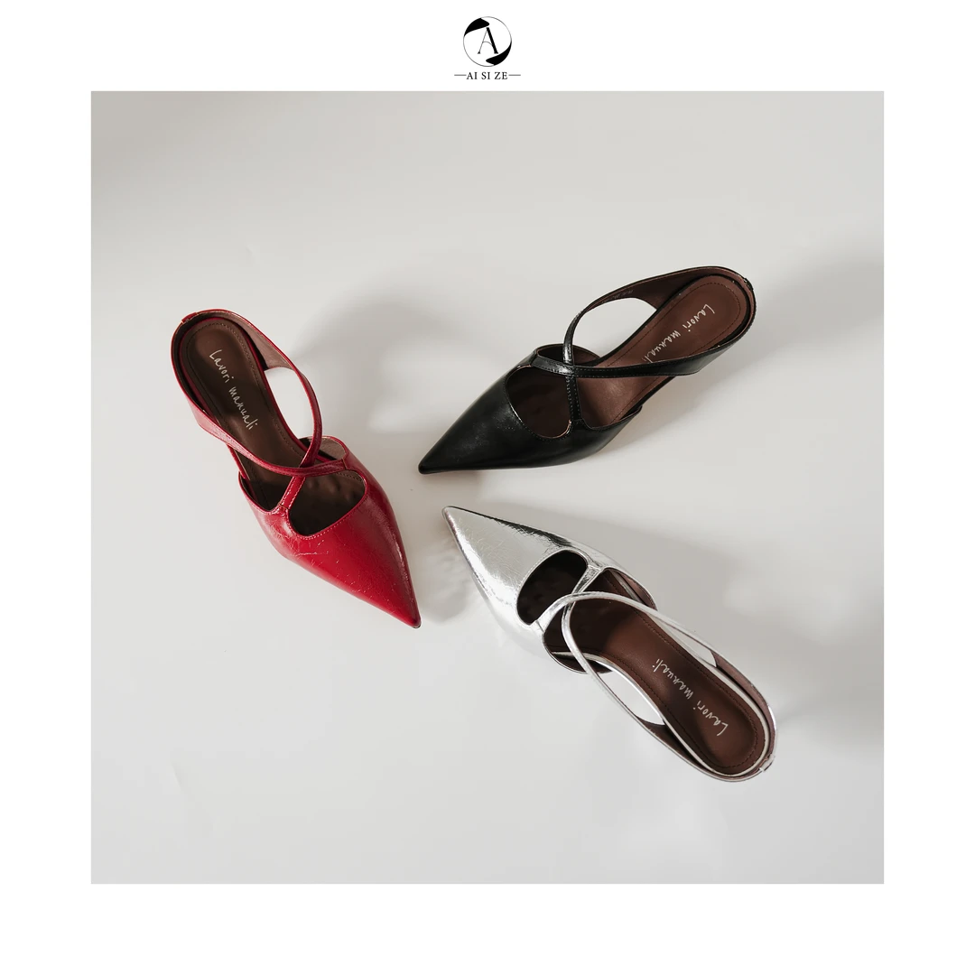 跟高3cm/34-39/新款浅口细跟法式高跟尖头单鞋鞋胶粘韩版