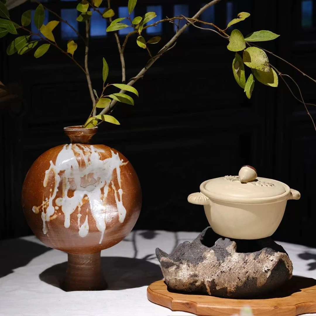 小喜宅 水墨大花器