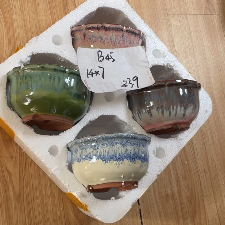 粗陶多肉花盆微瑕45