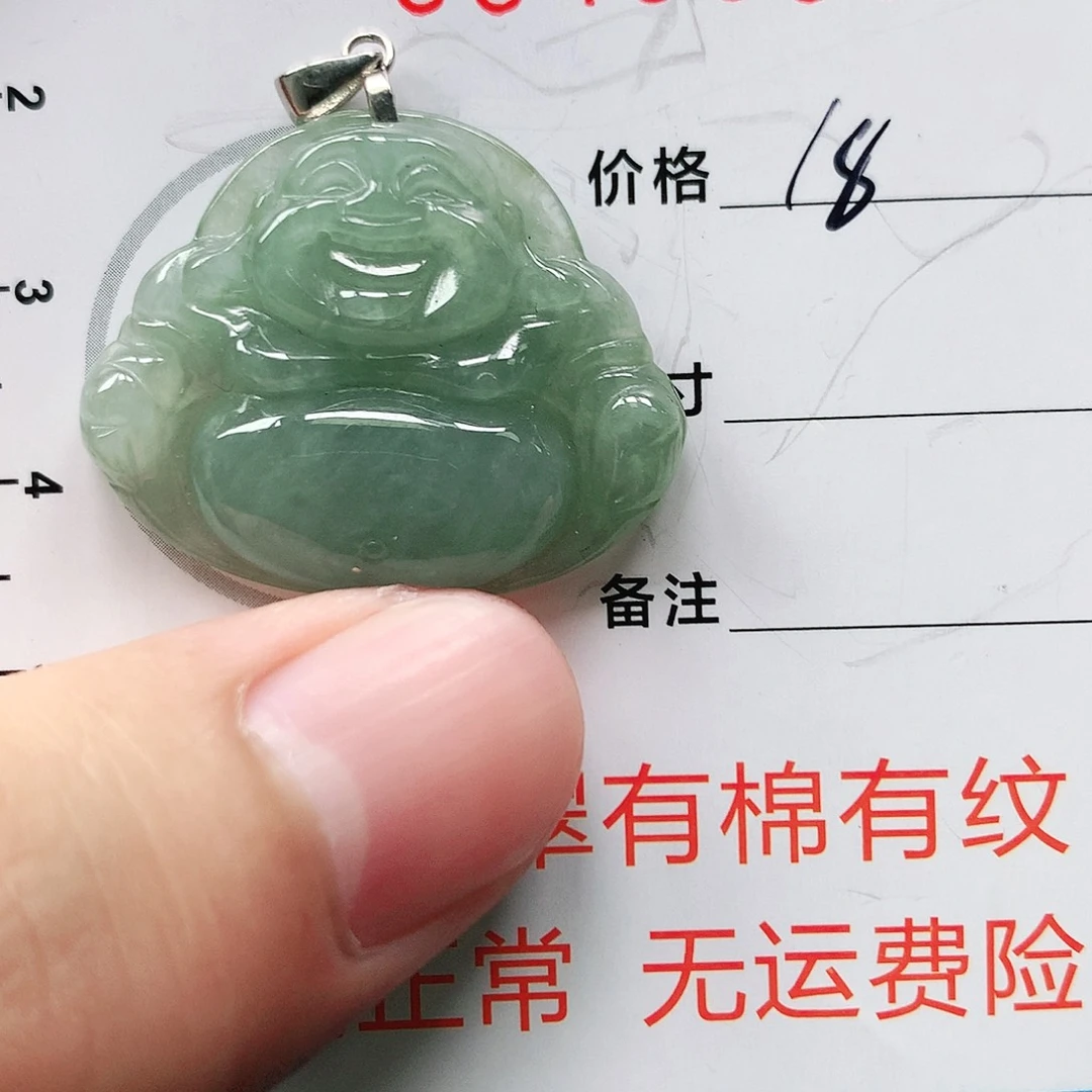 翡翠颈饰银S925镶嵌111111111