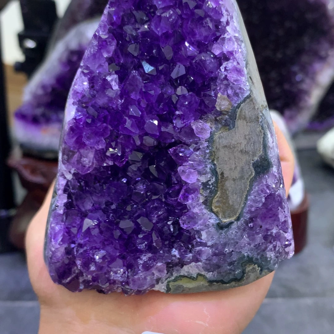 紫晶珠宝半成品未镶嵌紫晶139