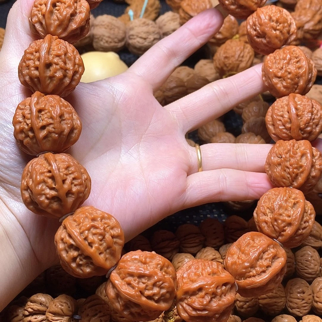 北***士手串文玩核桃粗筋